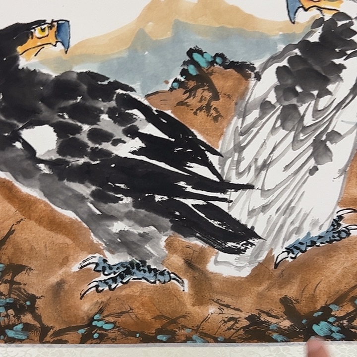 国画李庆宣故品！