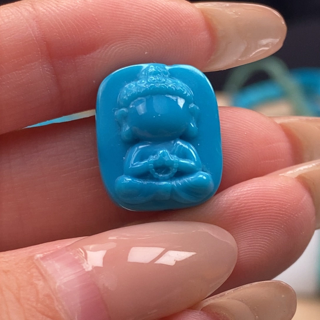 未镶嵌绿松石挂件