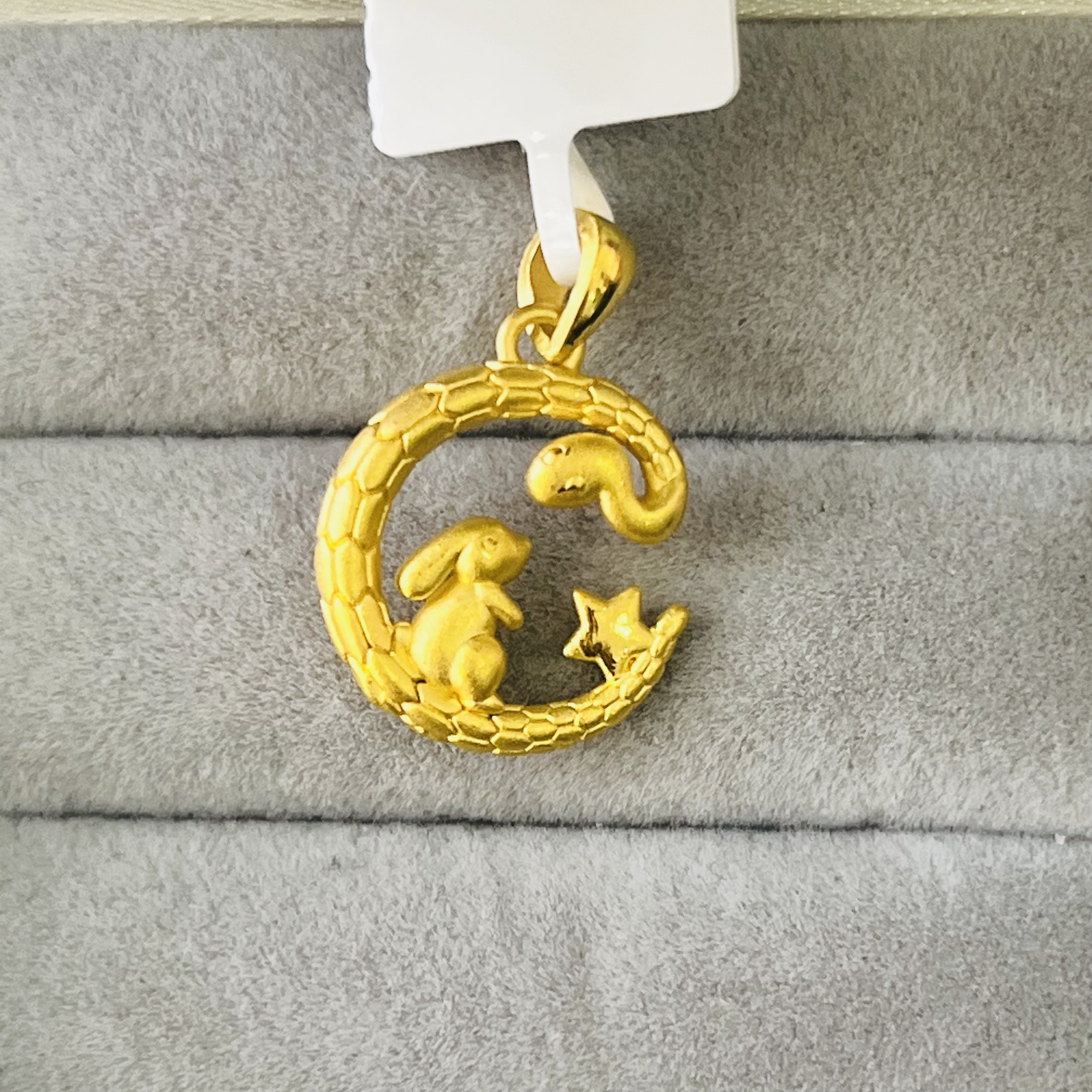 【莹莹专享】足金999饰品 兔星蛇 2.12 GP