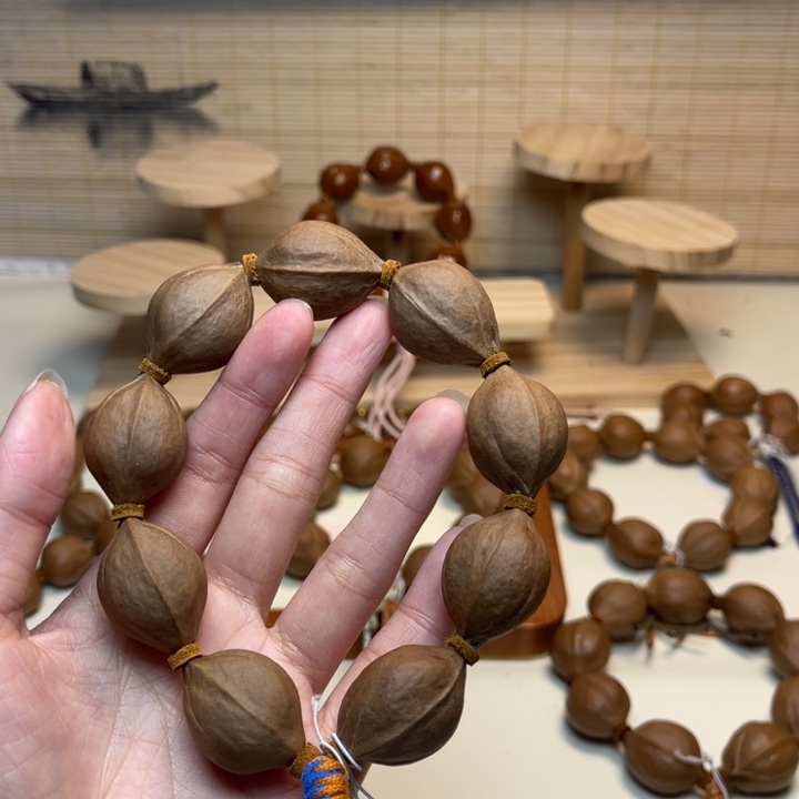 C***.橄榄核手串/手链20.29精品梅林铁核