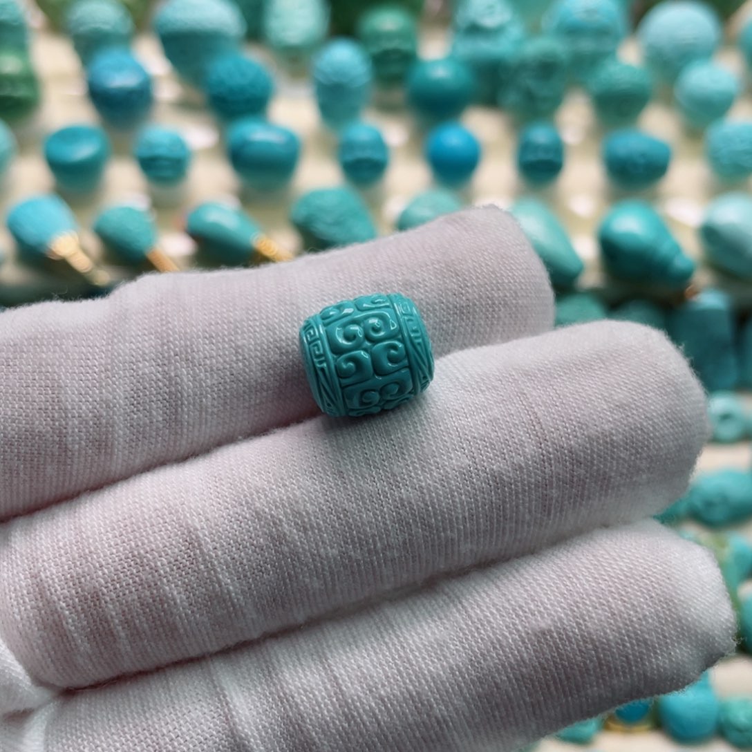 绿松石珠宝奇石未镶嵌