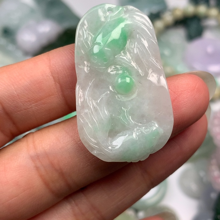 颈饰未镶嵌翡翠翡翠