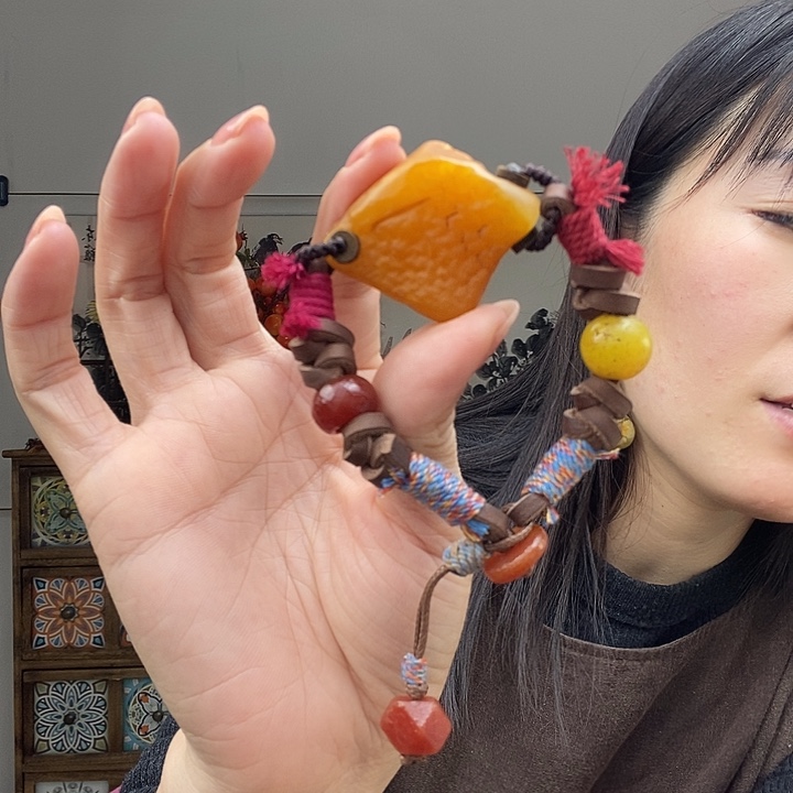 蜜蜡手链未镶嵌手链