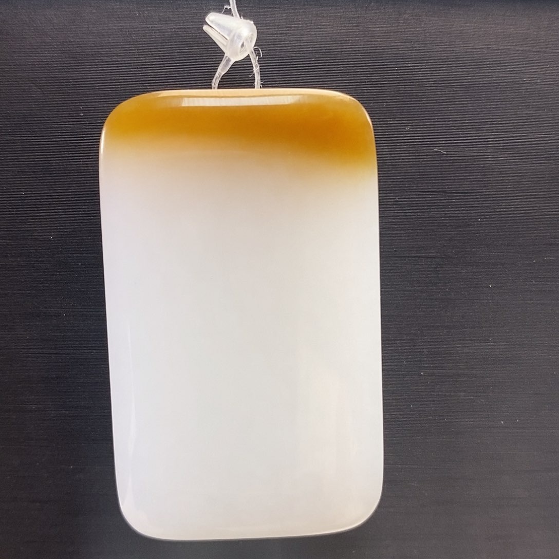 和田玉（糖玉）颈饰未镶嵌y*