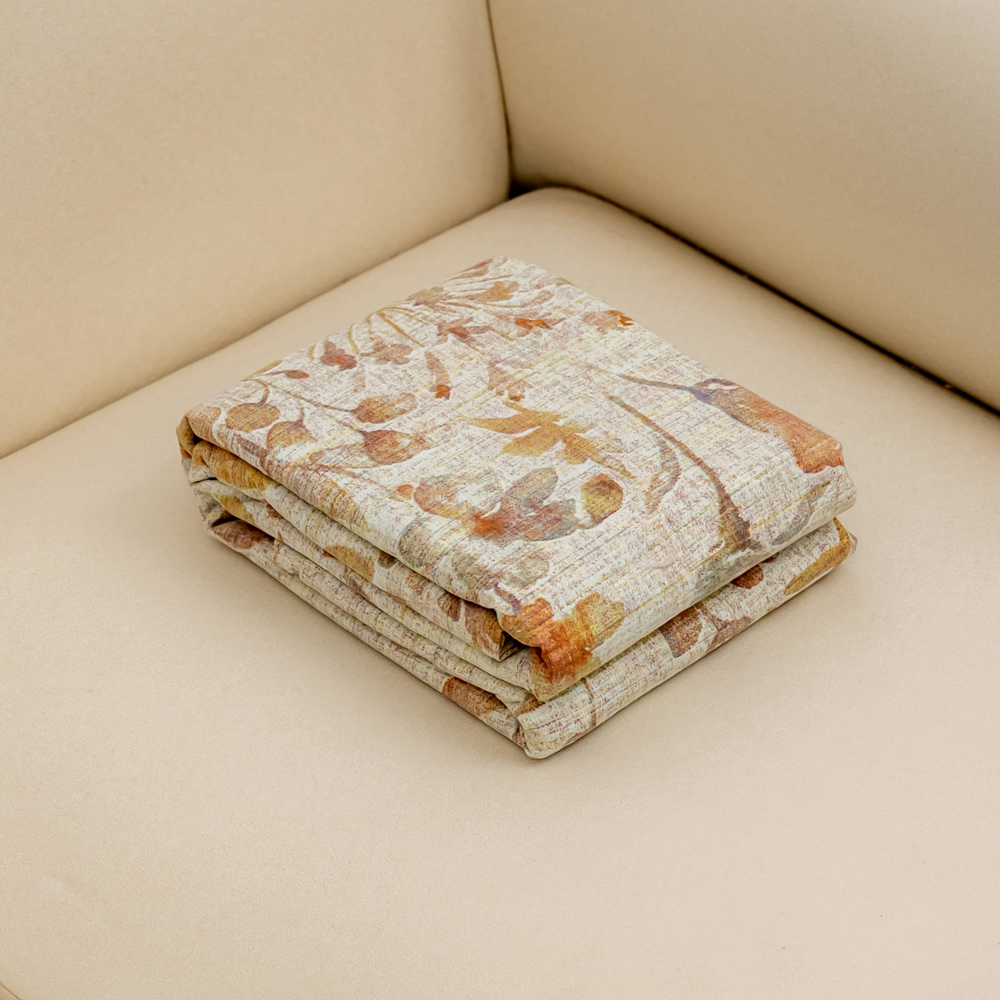 【京会社】亚麻床单230*250 秋枝蔓叶