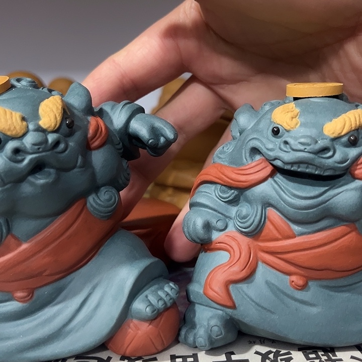 紫砂茶宠紫砂喜事连连