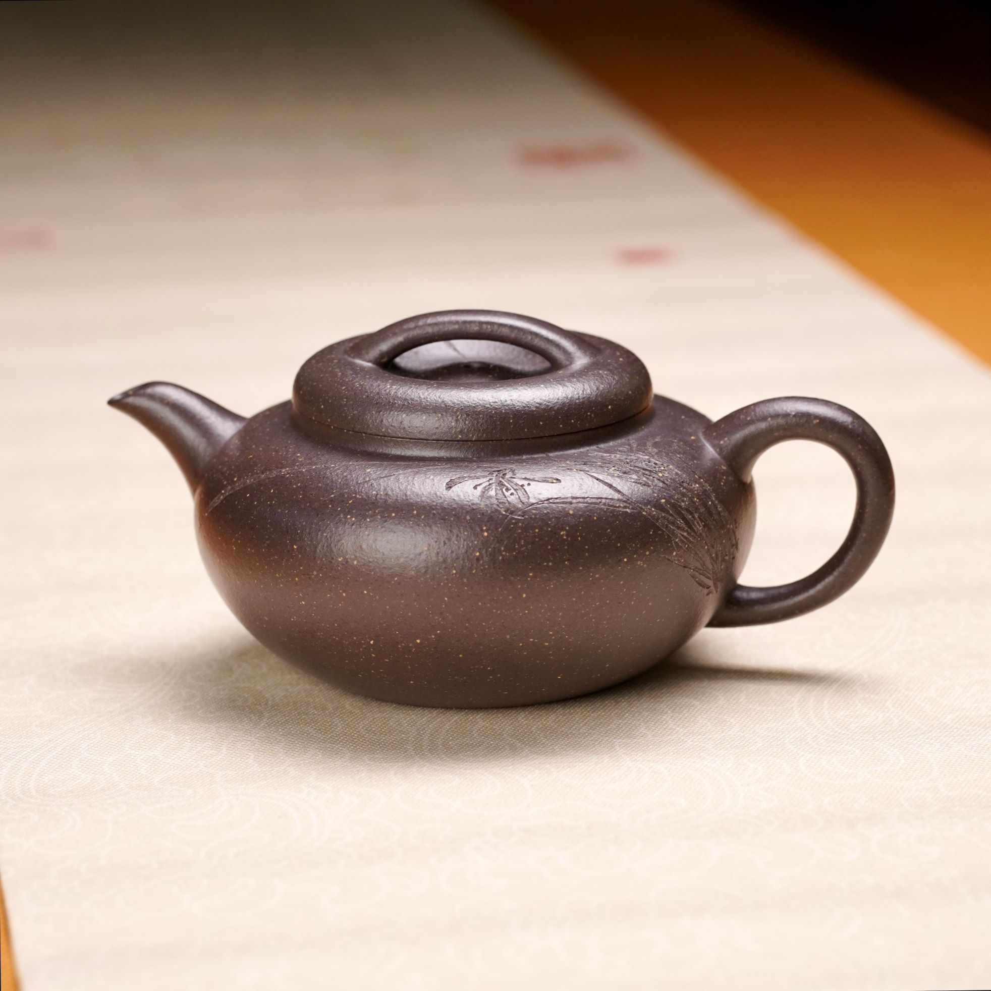 紫砂壶   亦云壶  老天青段泥    潘涛作茶器茶壶