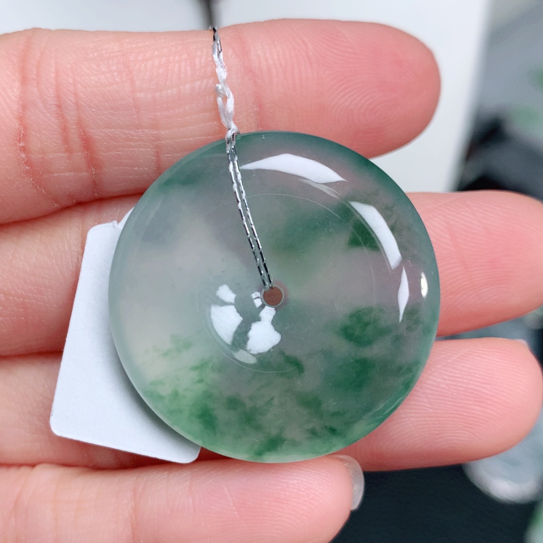 翡翠未镶嵌颈饰30.5-5.8