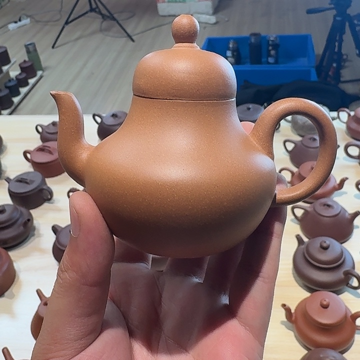 紫砂茶壶宜兴紫砂微瑕