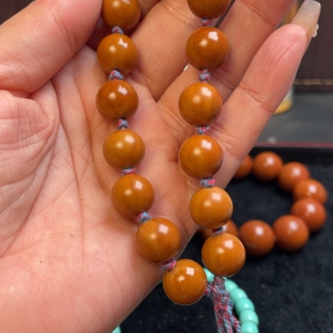 橄榄核吊坠童****懂橄榄核1.3脖挂108颗