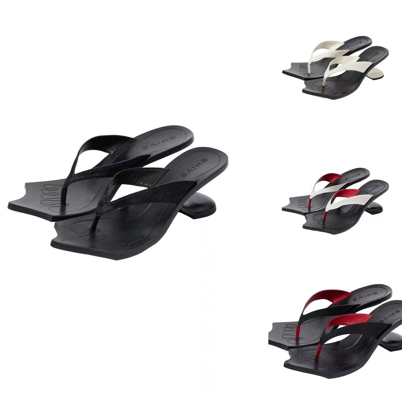 【LOCAT】BHIVE 官方 龙爪高跟拖鞋