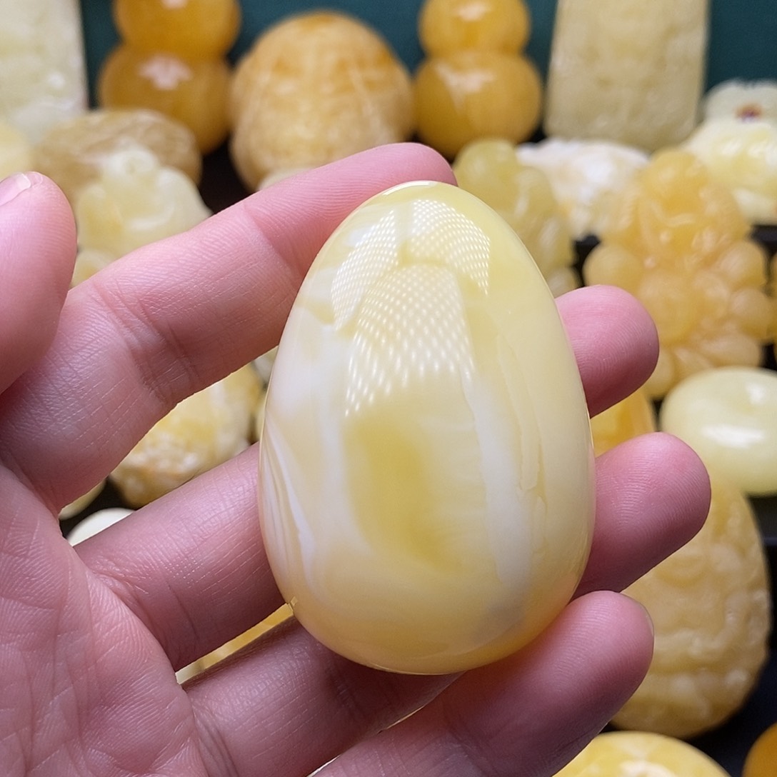 琥珀颈饰未镶嵌琥珀蜜蜡吊坠