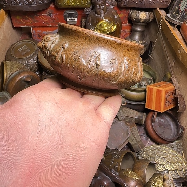 铜材质文玩摆件装饰