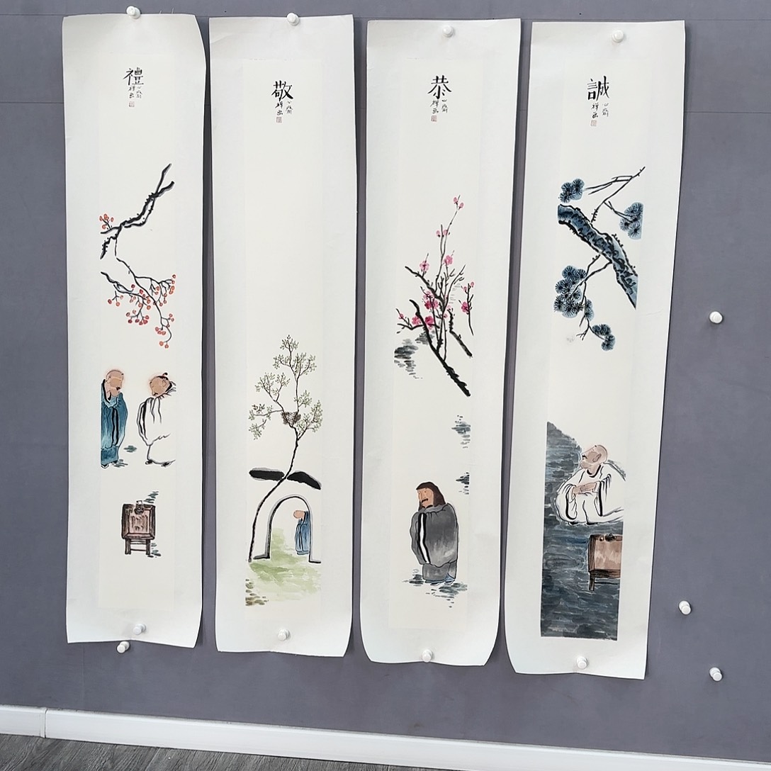 国画亲笔手绘原创