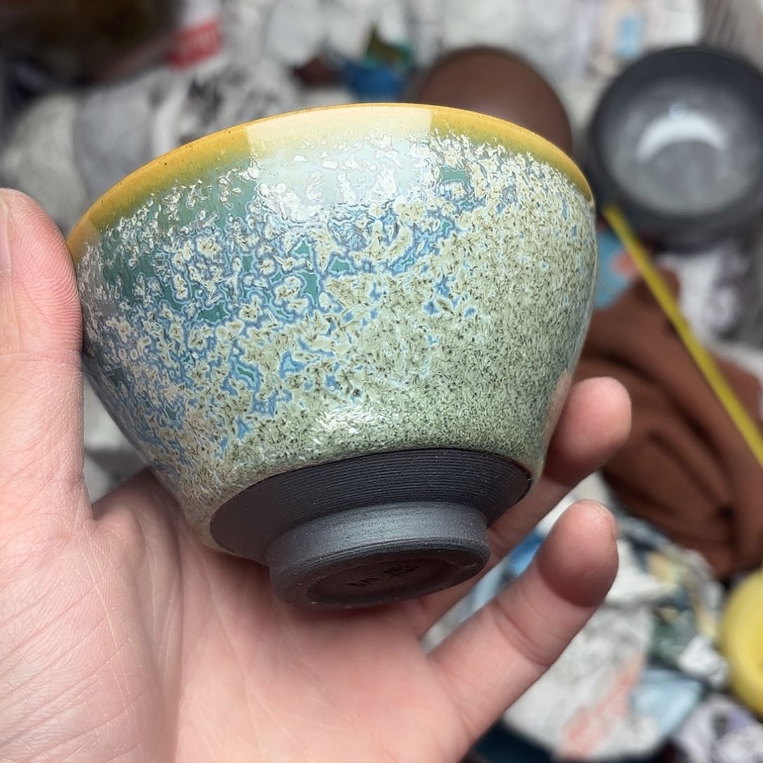 茶盏微瑕建盏主人杯一只