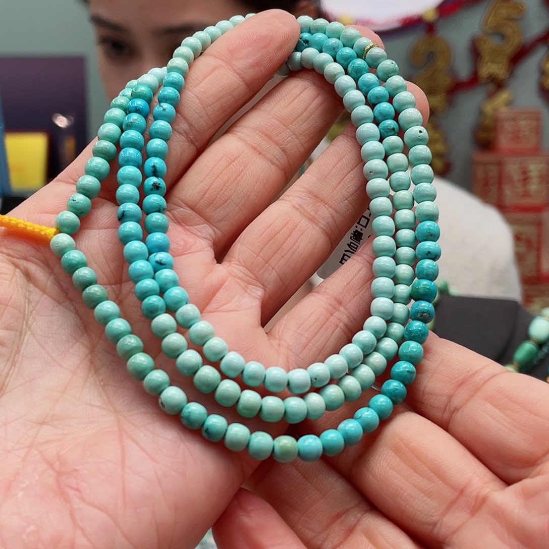 绿松石手串未镶嵌
