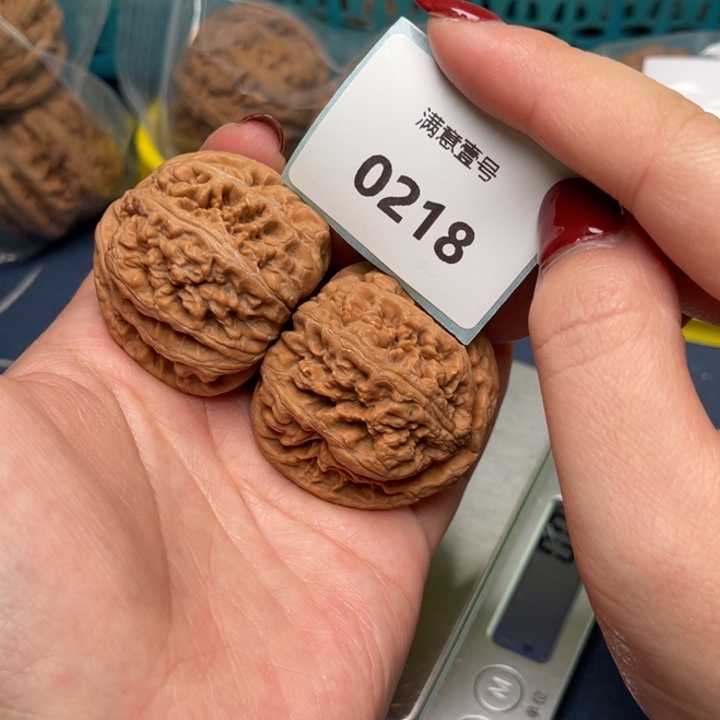 文玩核桃把件粗筋40