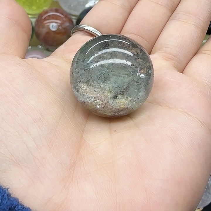 水晶未镶嵌珠宝半成品