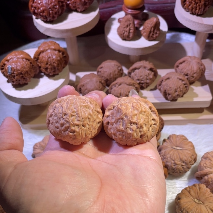 ****8把件文玩核桃7-南瓜