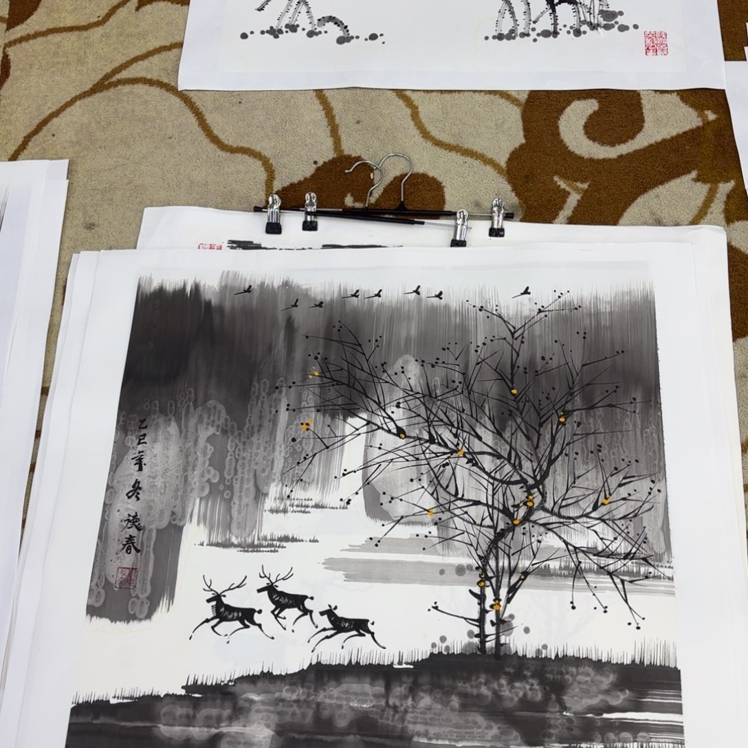 国画刘德春李欣主播