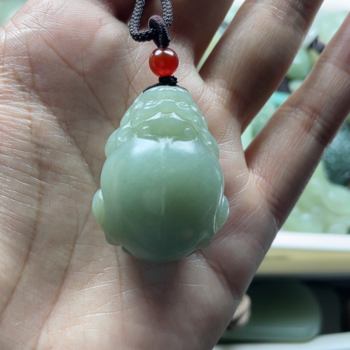 【闪购商品】和田玉颈饰未镶嵌衡****修