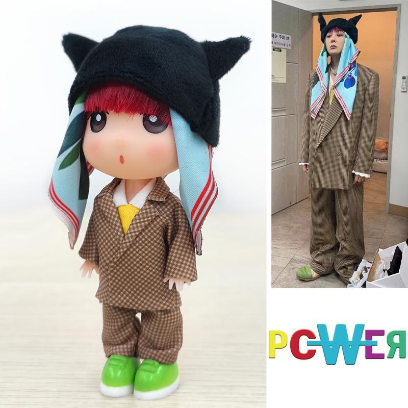 POWER权志龙公仔玩偶钥匙扣同款手办人偶挂件应援生日礼物gd娃娃