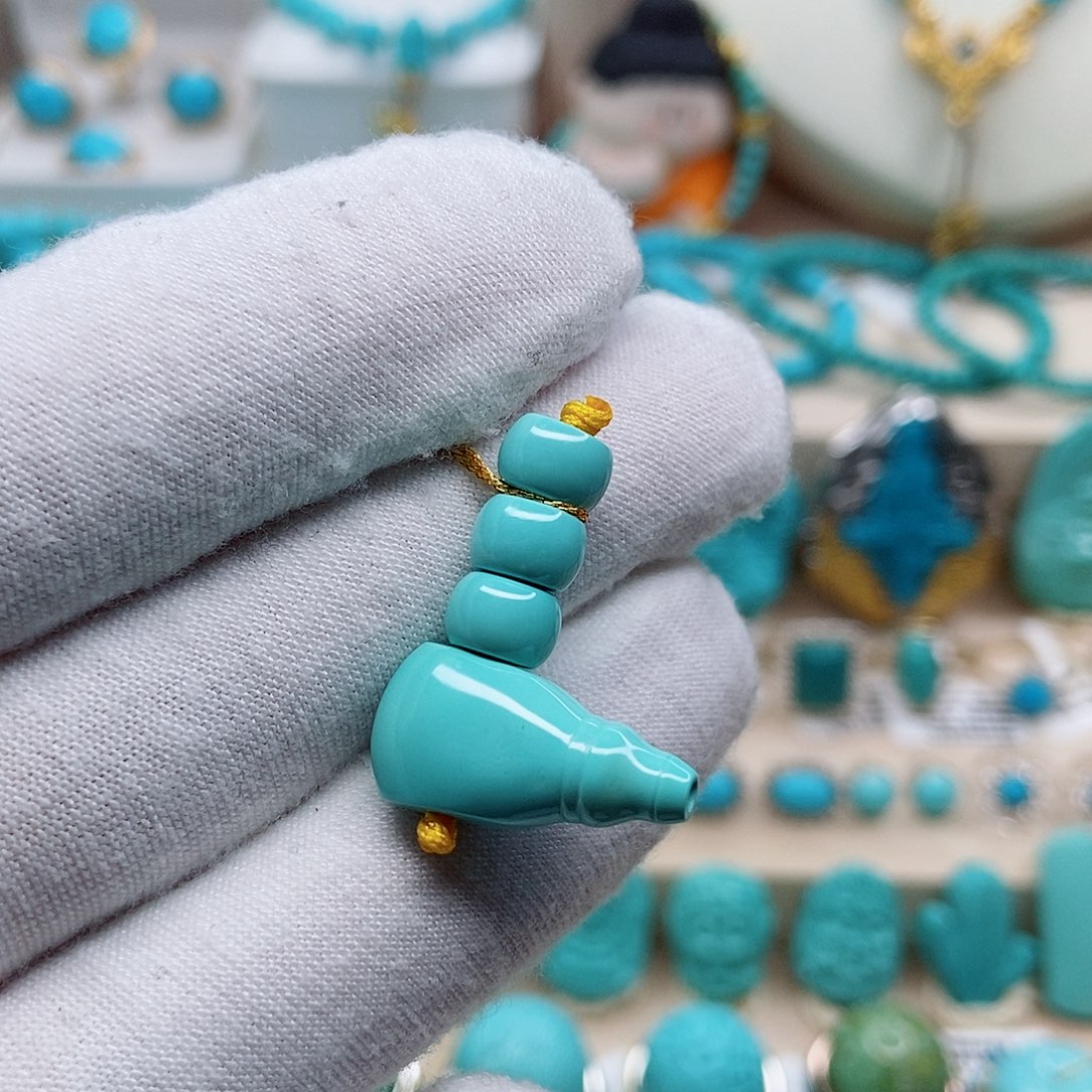 绿松石珠宝奇石未镶嵌