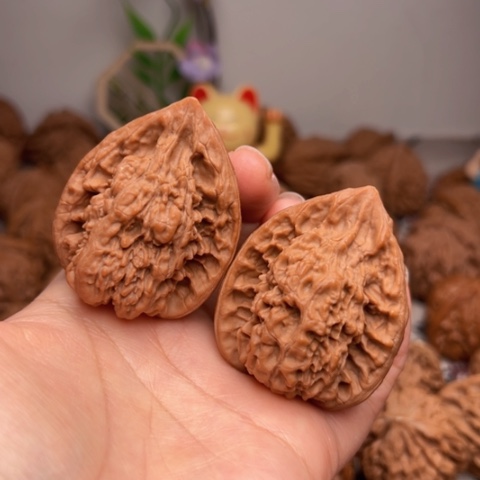 吊坠文玩核桃官帽异形