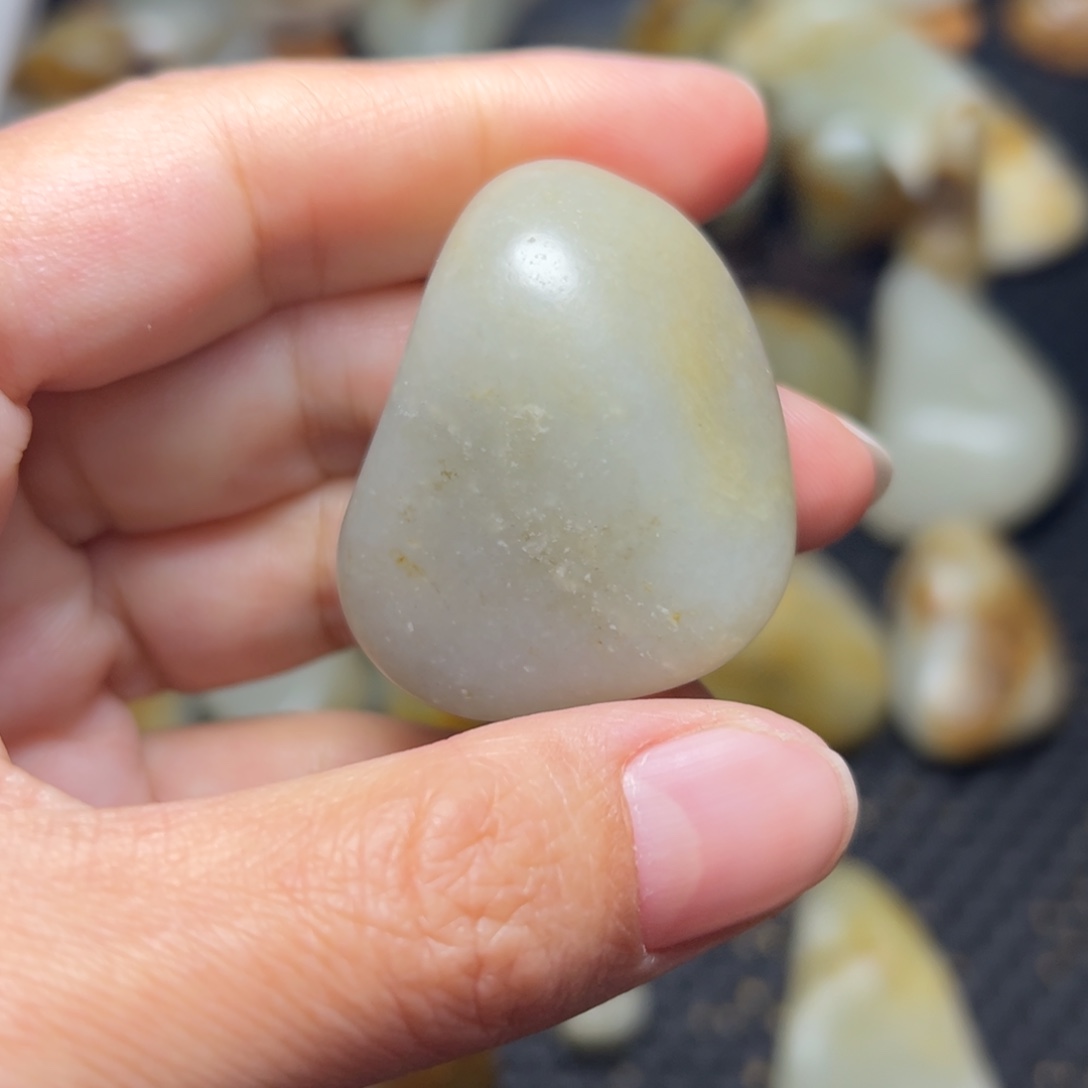 和田玉未镶嵌挂件B99