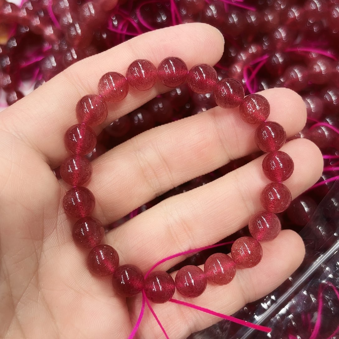 水晶手链未镶嵌草莓