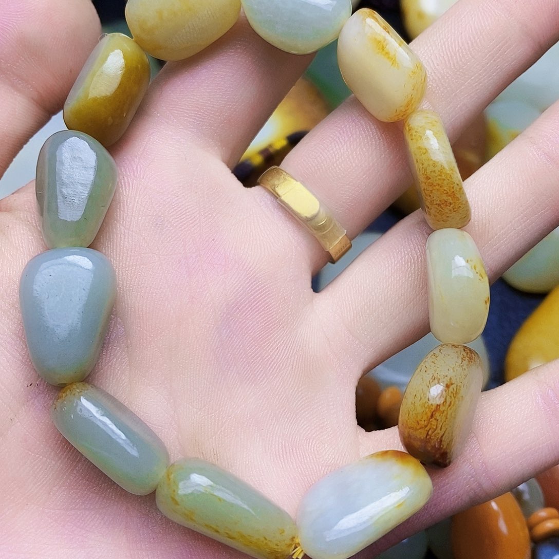 和田玉未镶嵌挂件名*