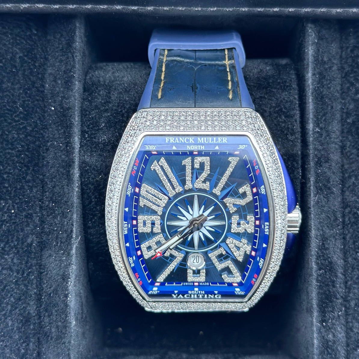 99新 Franck Muller/法兰克穆勒 法穆兰男士酒桶形自动机械手表