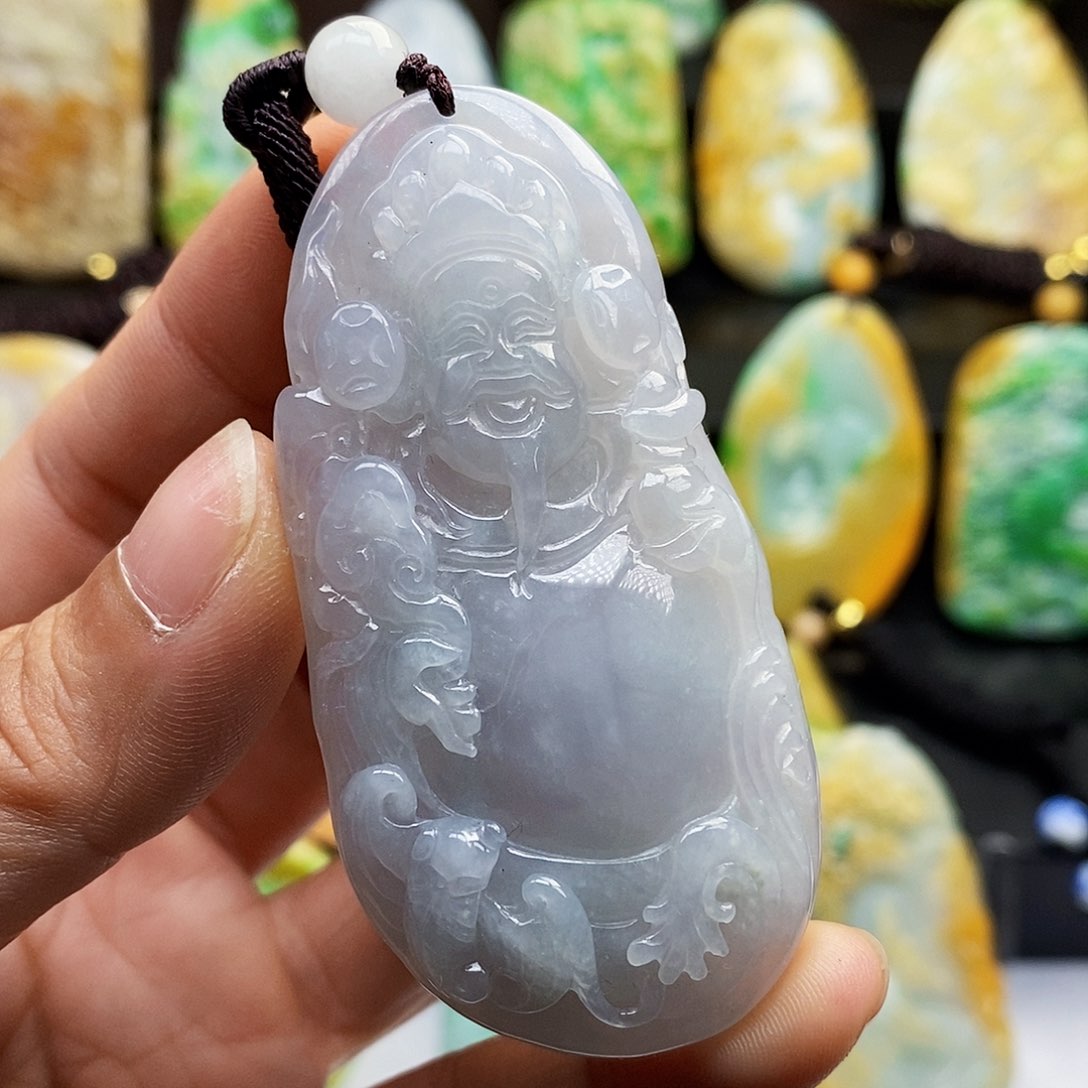 颈饰未镶嵌翡翠翡翠A货一物一证