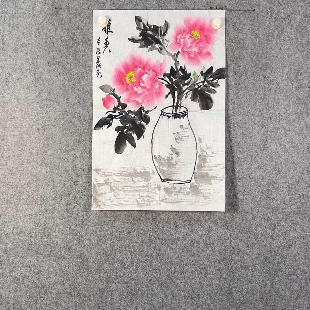 国画572 花鸟在此鸣叫的日子