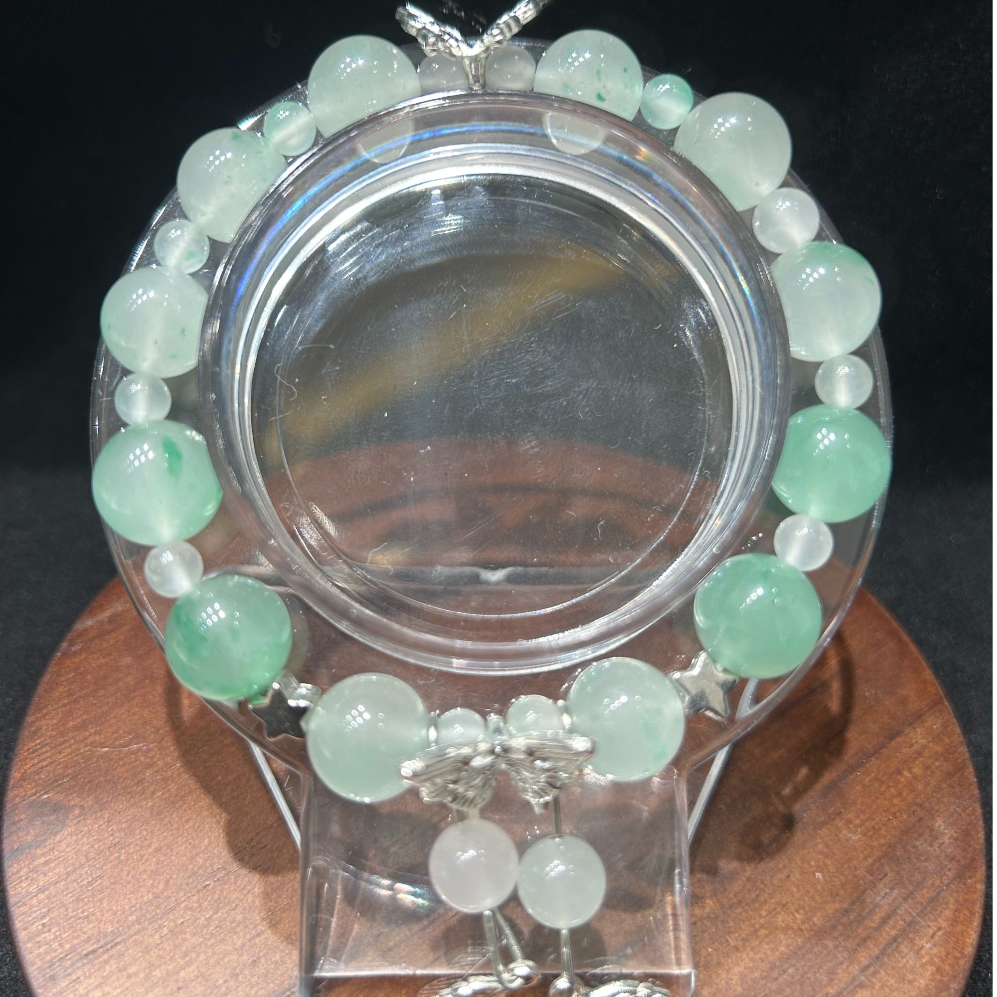 天然非洲翠手串卡10