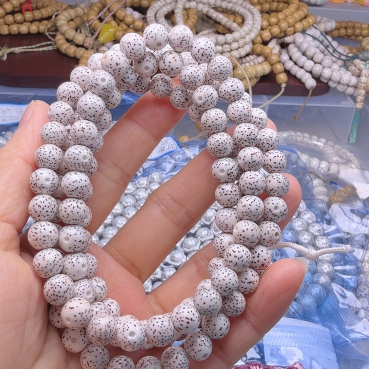 星月菩提吊坠陇**路脱脂圆108颗