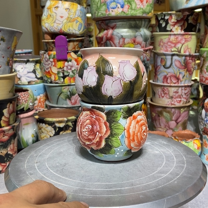 景德镇艺术手绘作品