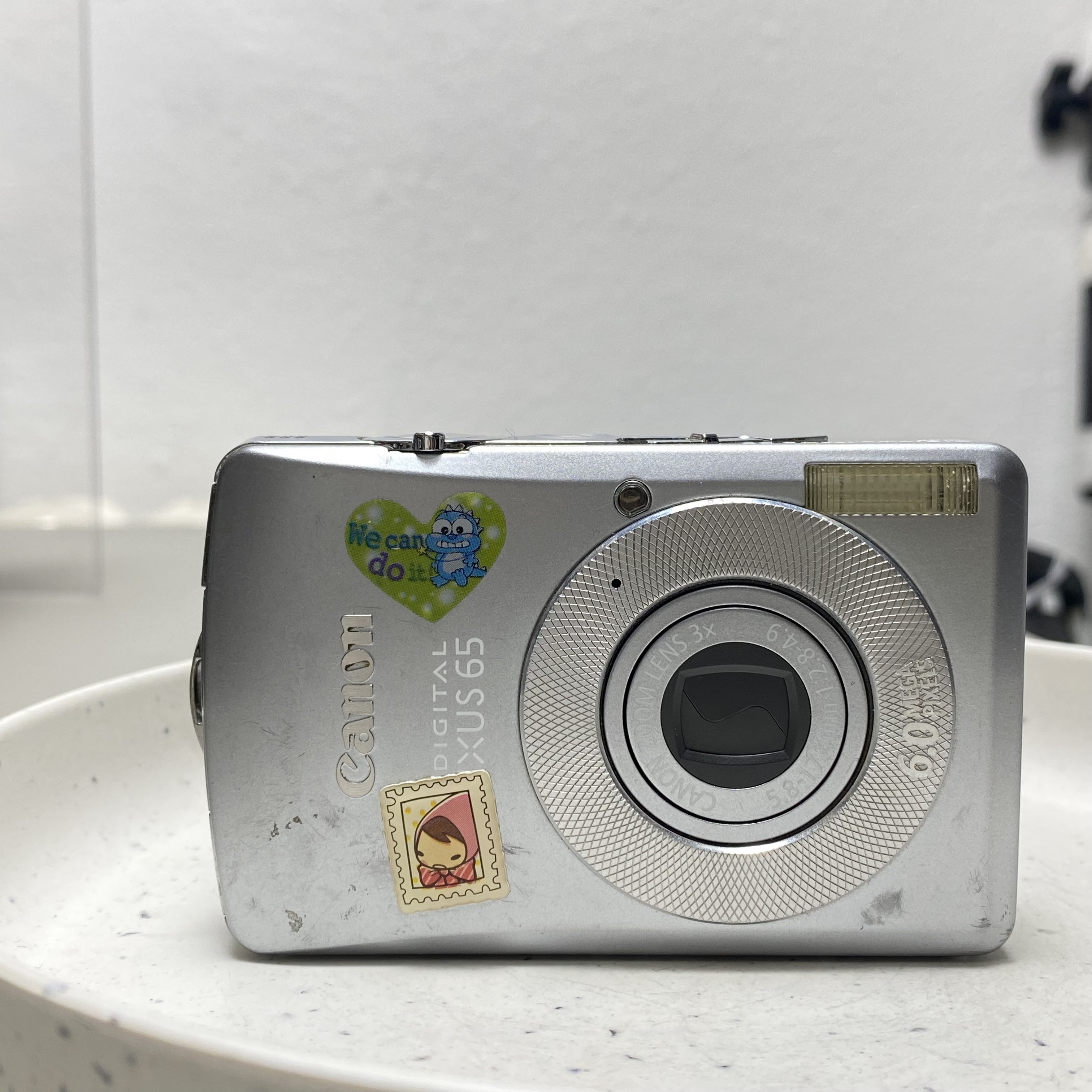 9新 Canon/佳能 佳能ixus65柔焦冷白600万像素3倍变焦数码ccd