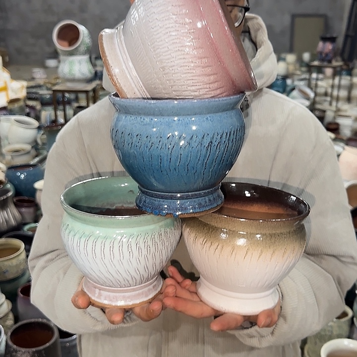 高度13口14啦啦花盆