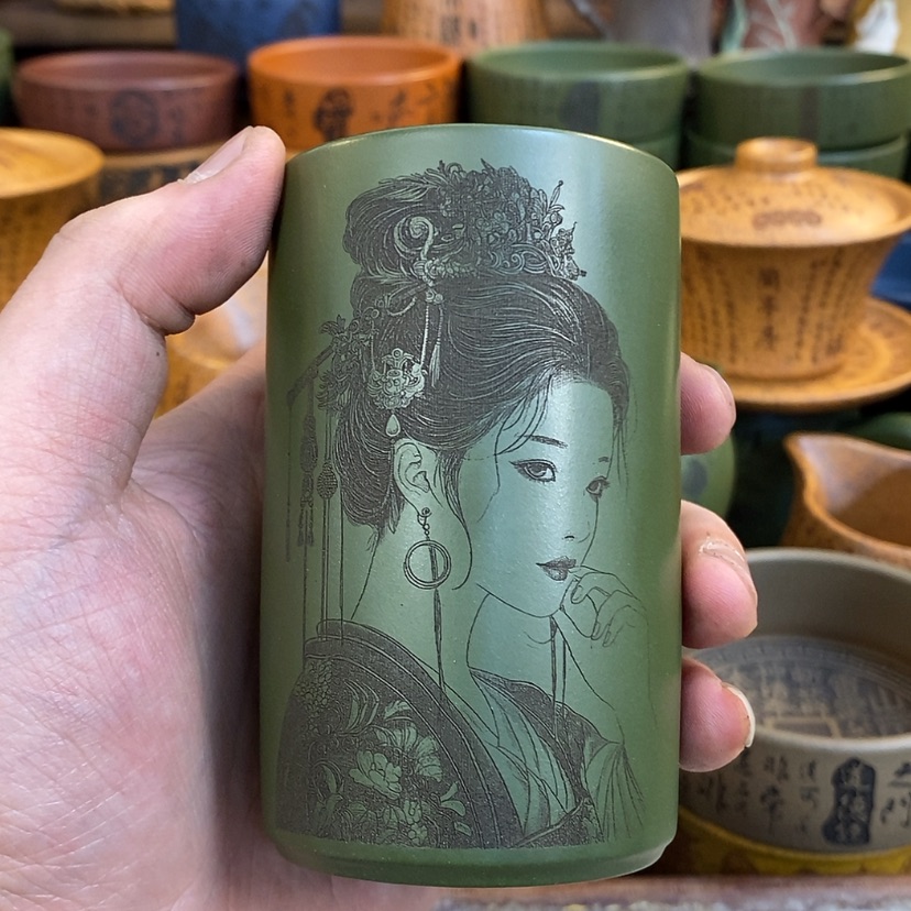 【闪购商品】紫砂杯子宜兴全手工紫砂杯