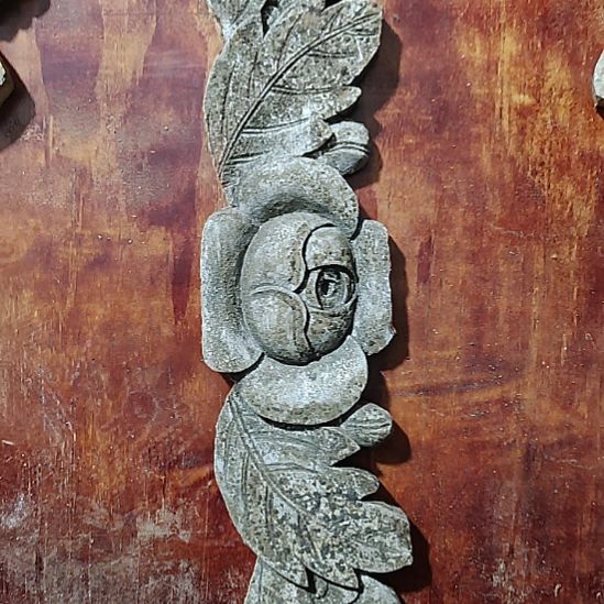 ****玉香榧木手工人物木雕花板