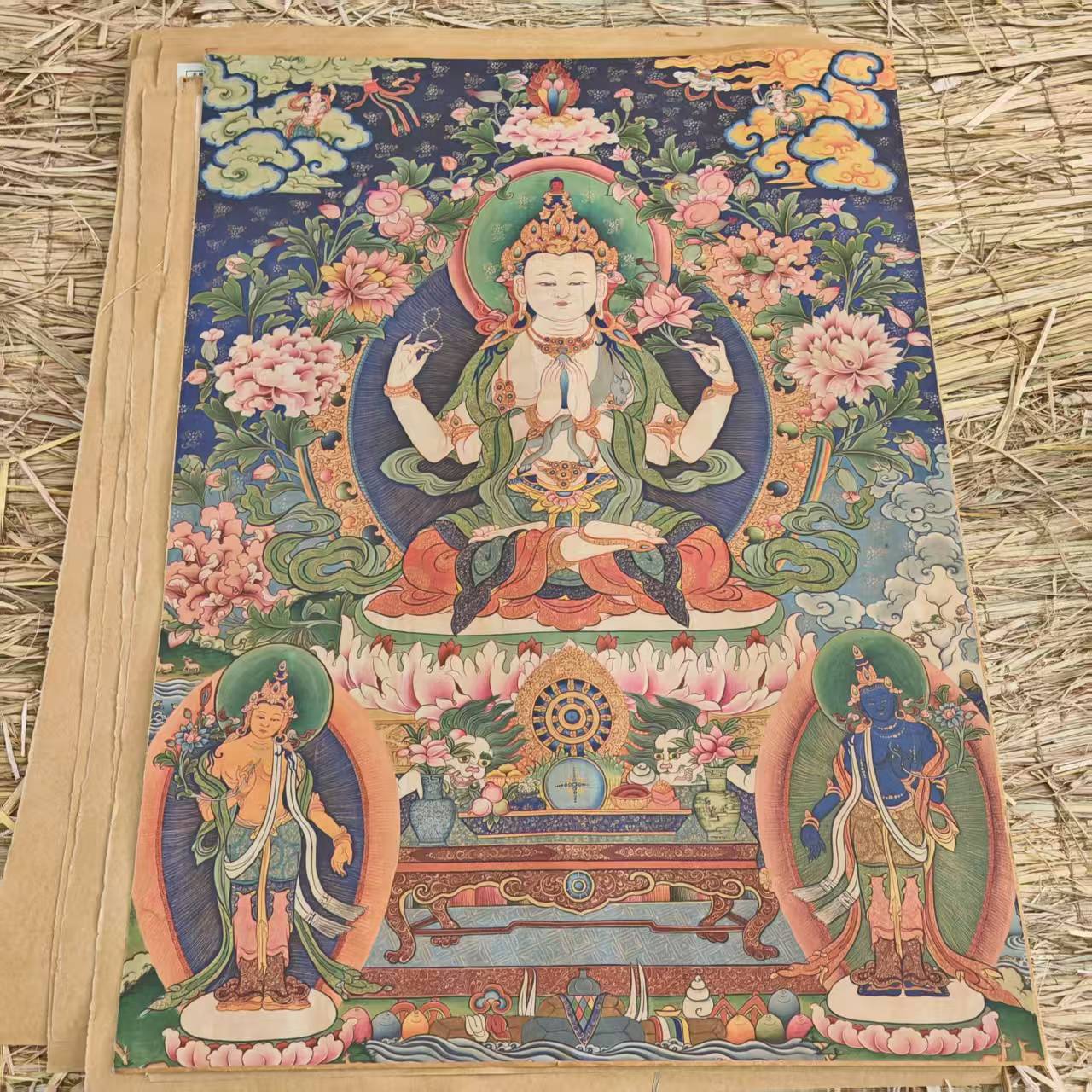 高端精品绘画类唐卡AA106