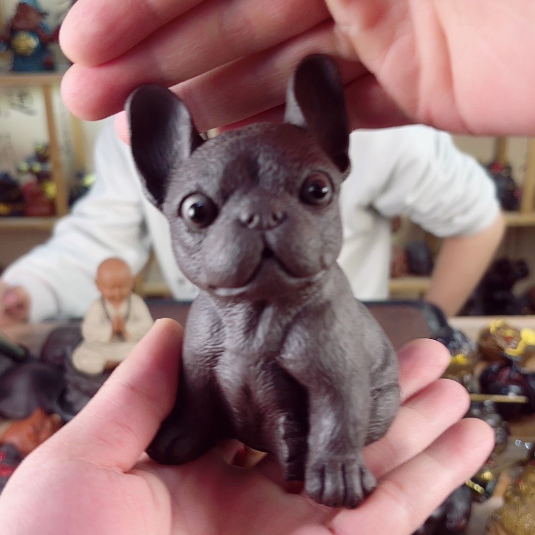 紫砂茶宠紫陶树脂茶宠摆件