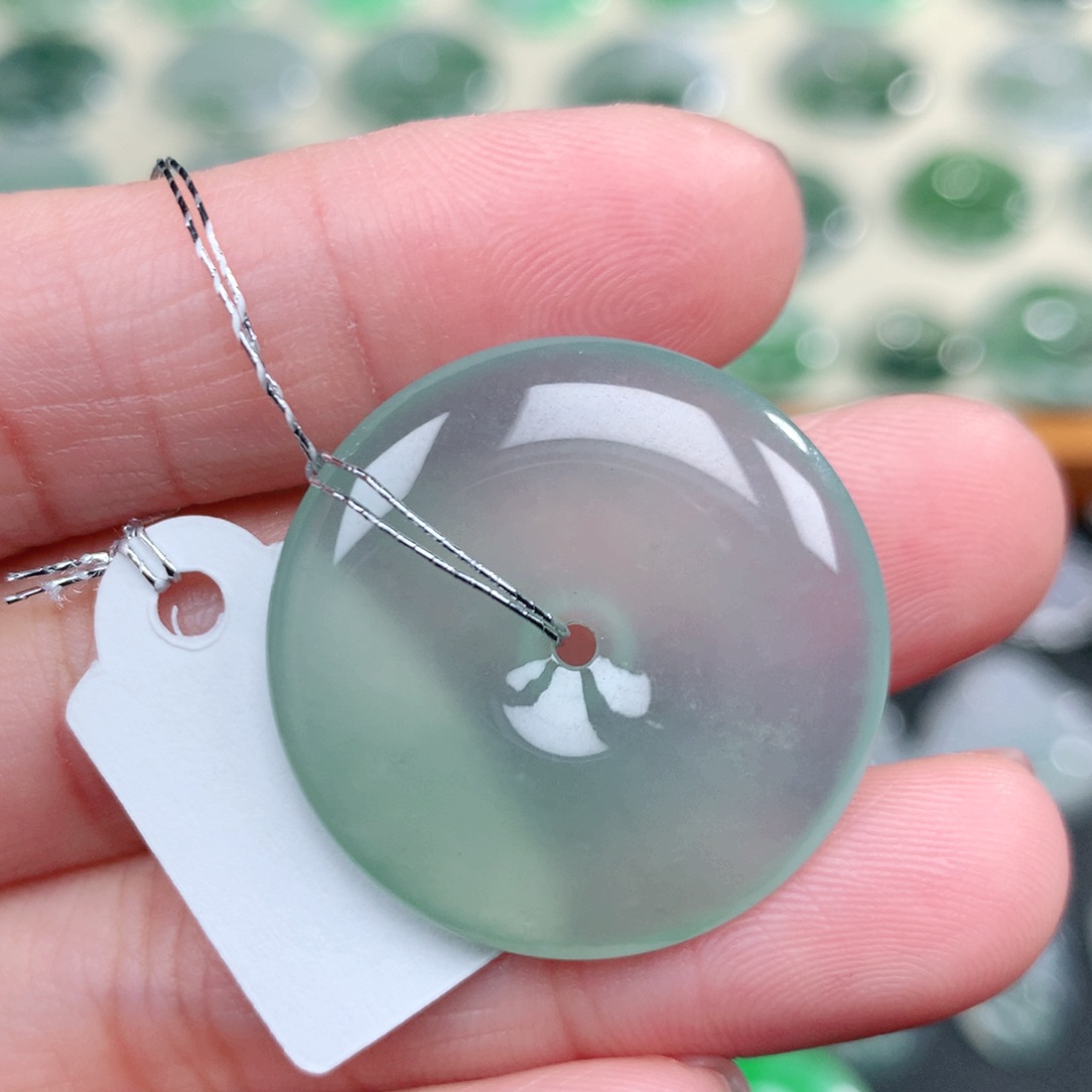 翡翠未镶嵌吊坠(不含链)27.4-5.0