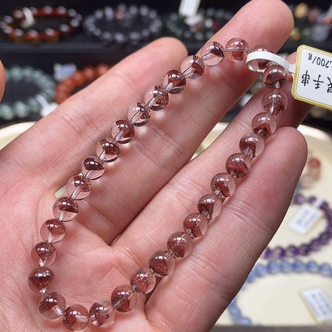 水晶手串未镶嵌手串6.3