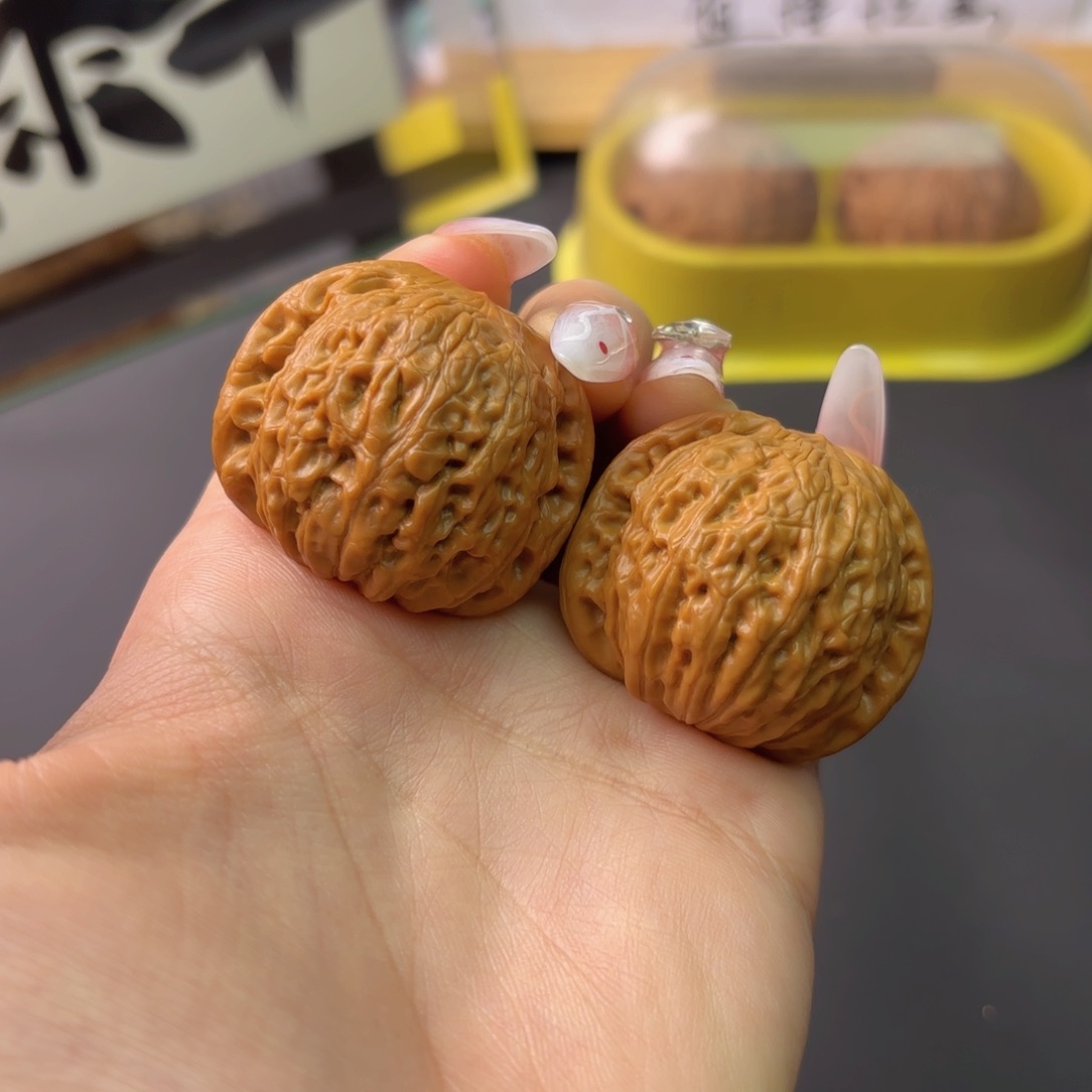 文玩核桃把件铁锤 36 微修