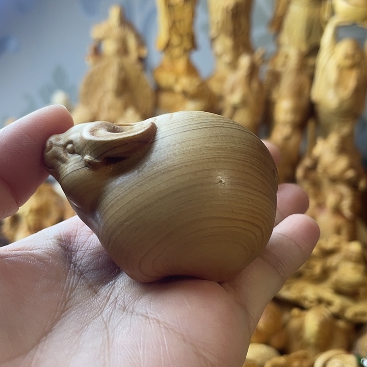 柏木（崖柏）崖柏生肖牛