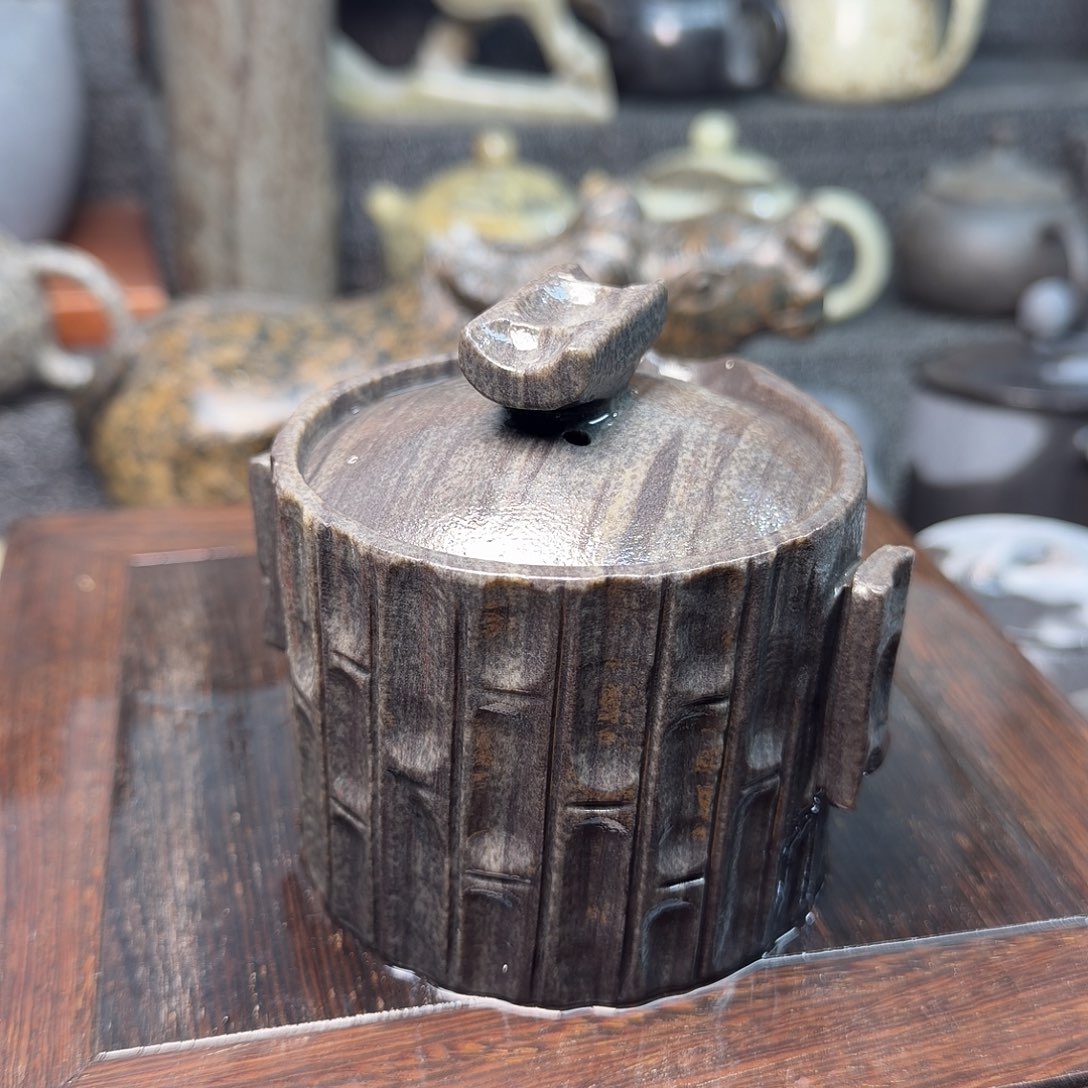 冰碛岩茶壶一物一图