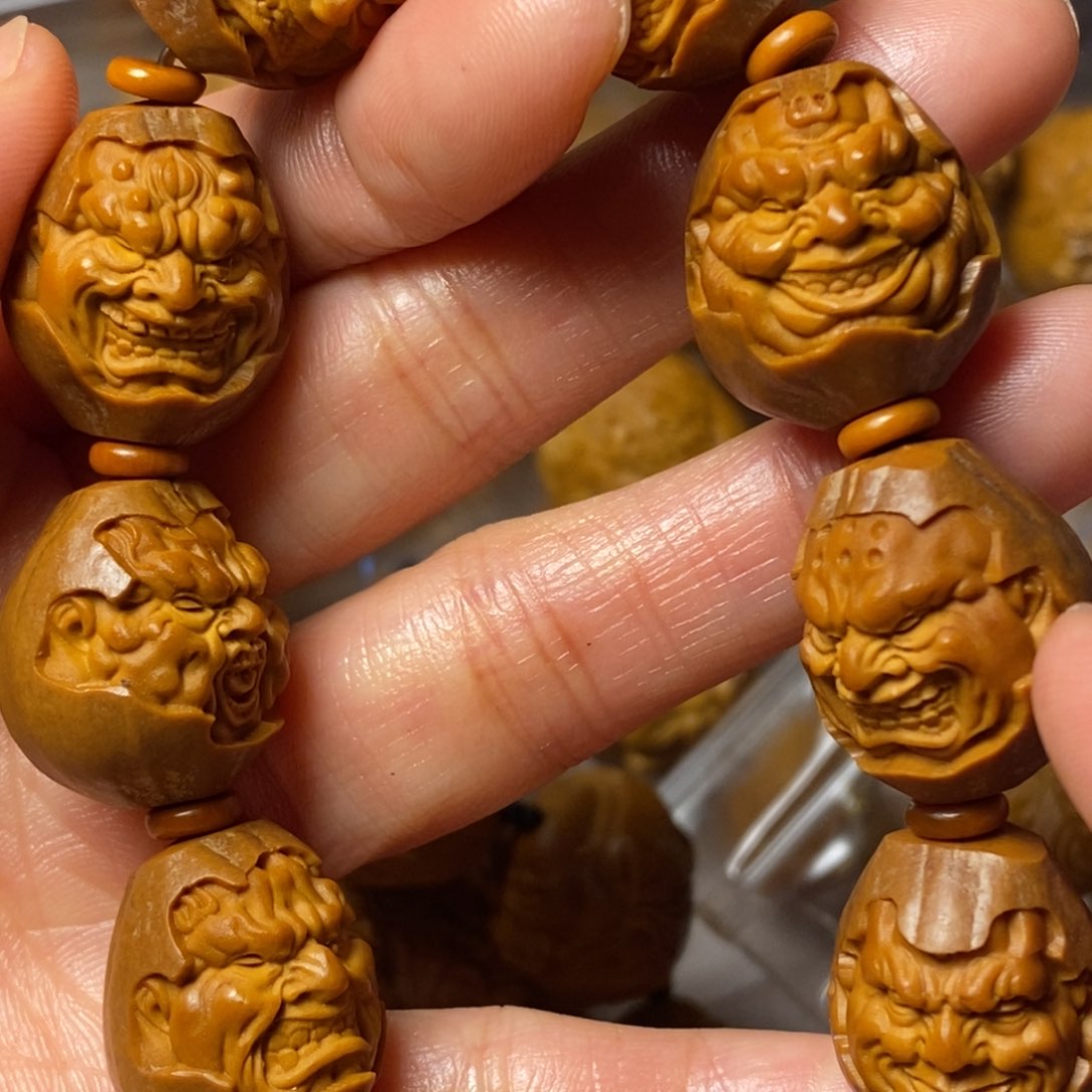 橄榄核手串/手链包衣恶僧