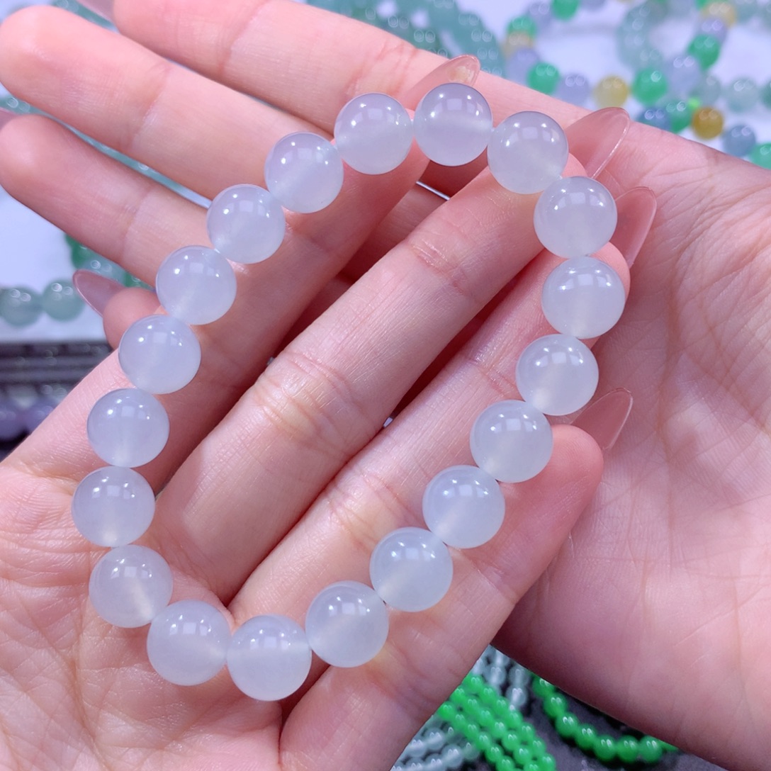 未镶嵌手链翡翠翡翠